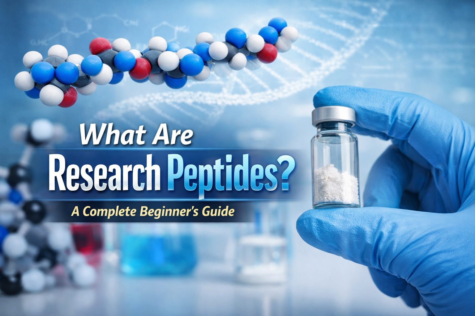 What Are Research Peptides? A Beginner’s Guide