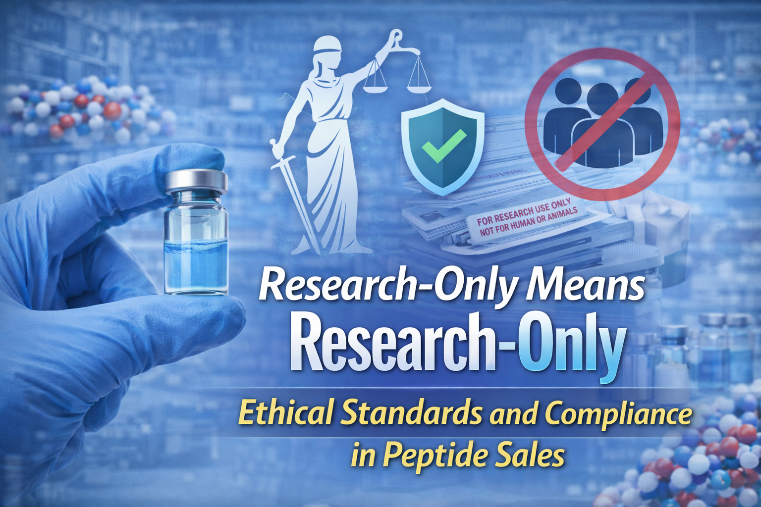 Research-Only Means Research-Only: Ethical Standards and Compliance in Peptide Sales